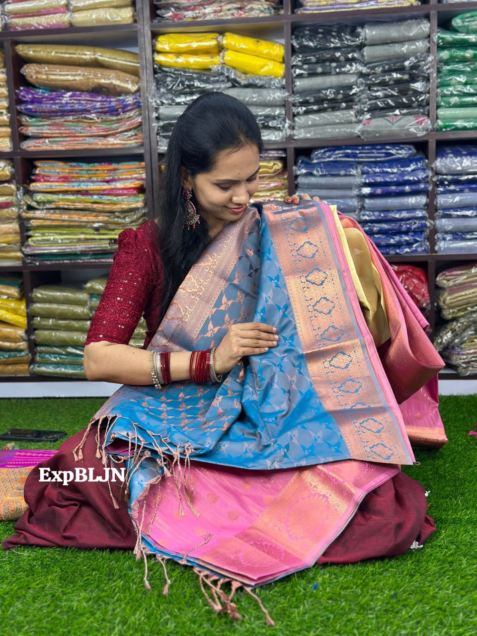 😍 Soft silk saree