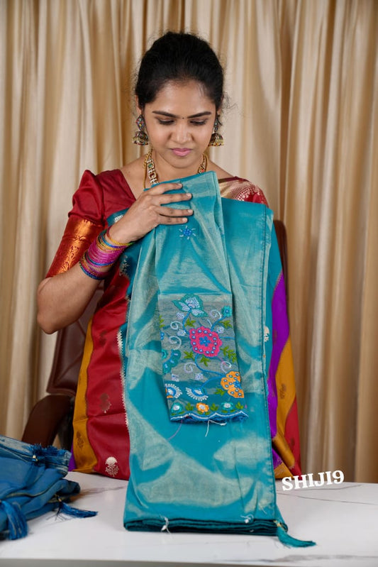 Organza Shining saree❌