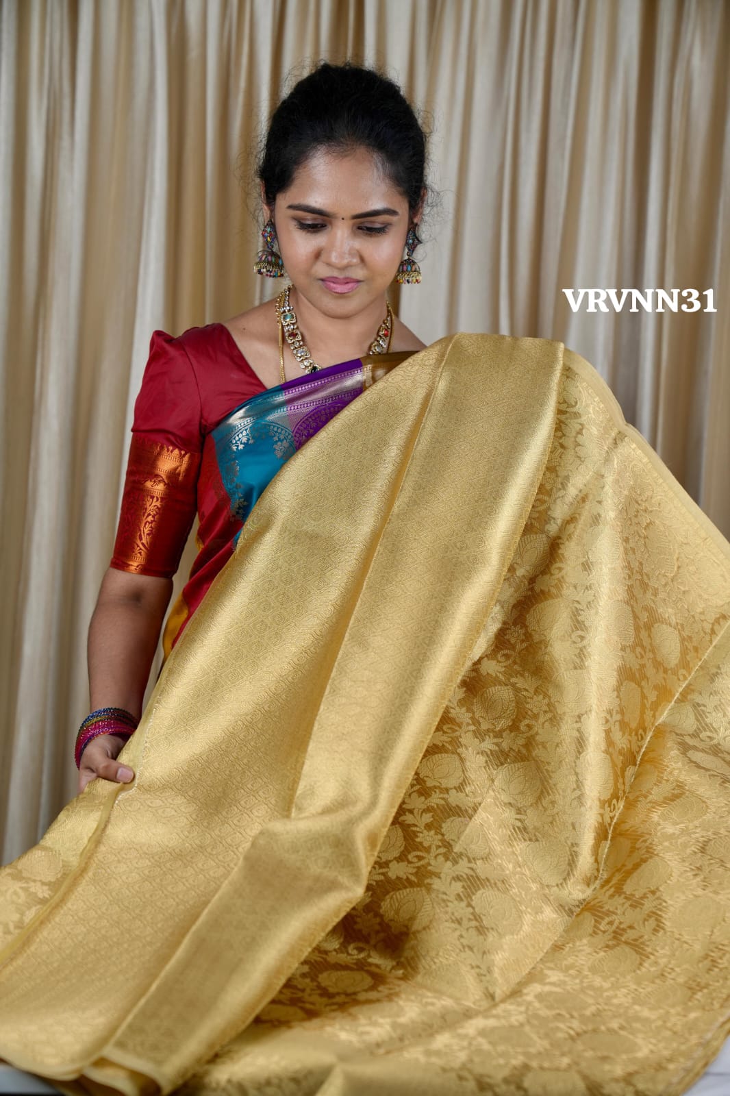 Katan silk saree🥳
