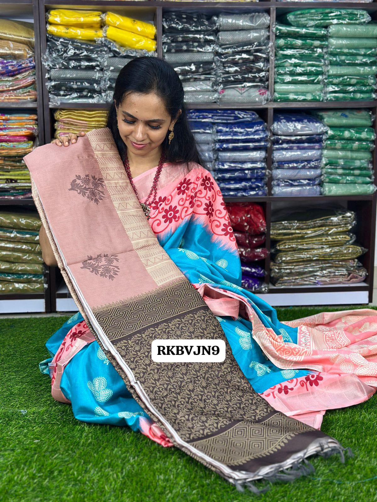 Classy cotton mix saree sold❌