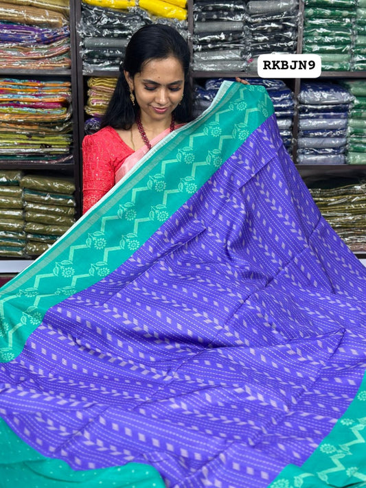 Classy cotton mix saree sold❌