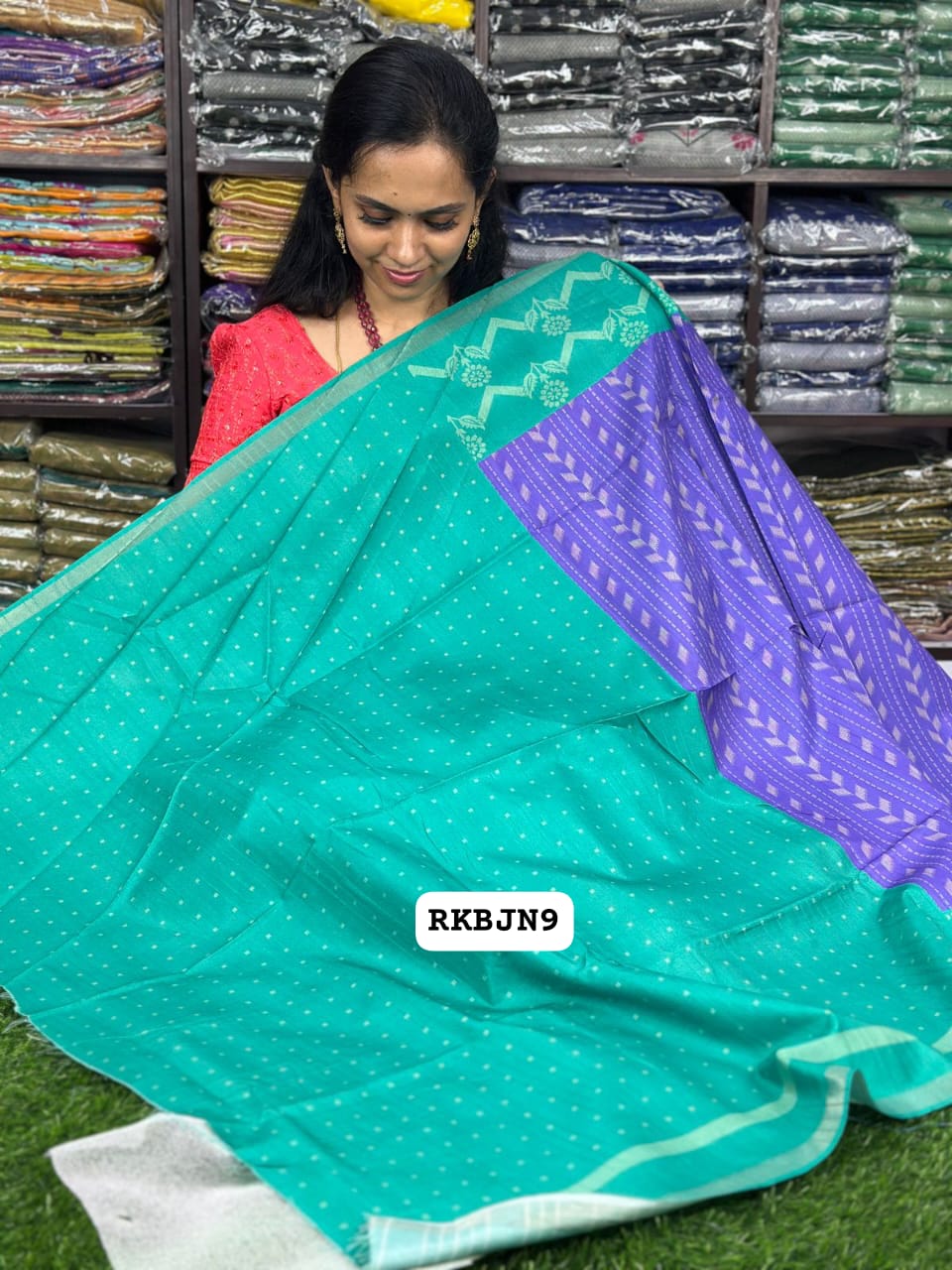 Classy cotton mix saree sold❌