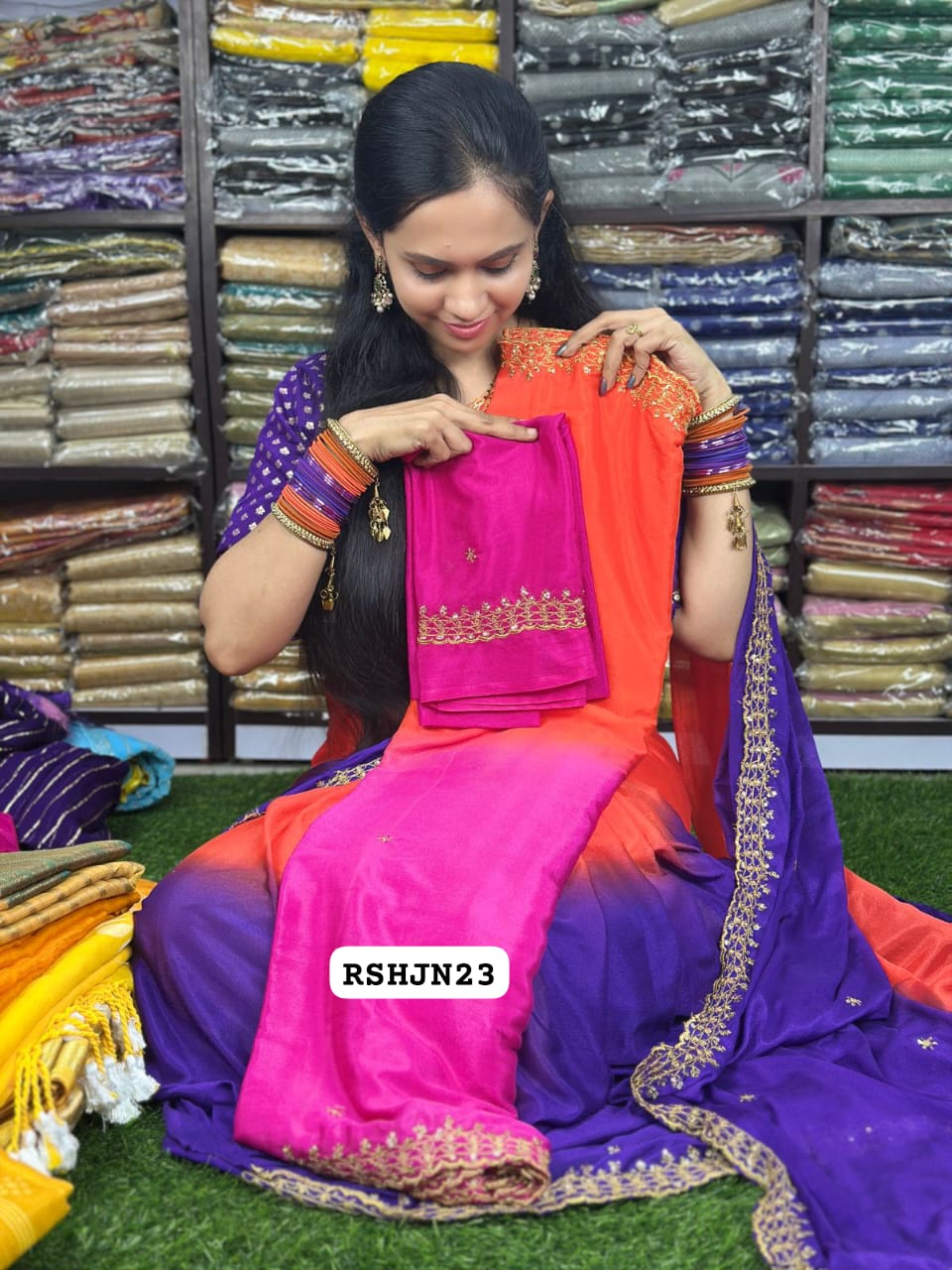 Party wear saree🥳