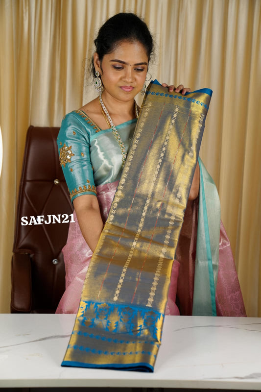 Kanchipuram inspired saree sold ❌