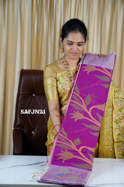 Soft cotton saree sold❌