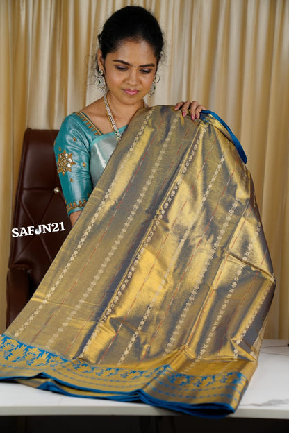 Kanchipuram inspired saree sold ❌