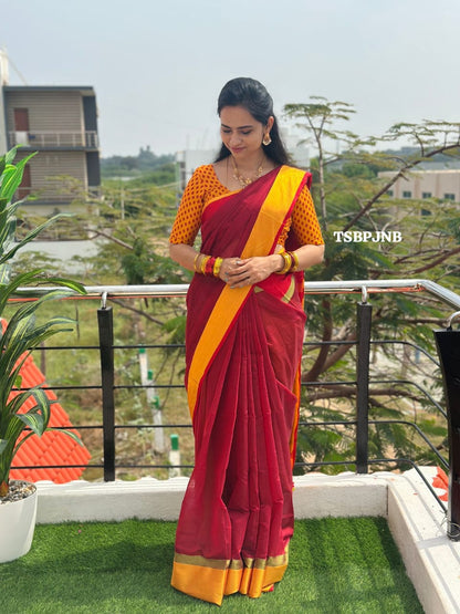 Aadi offer🌹Semi silks cotton😍