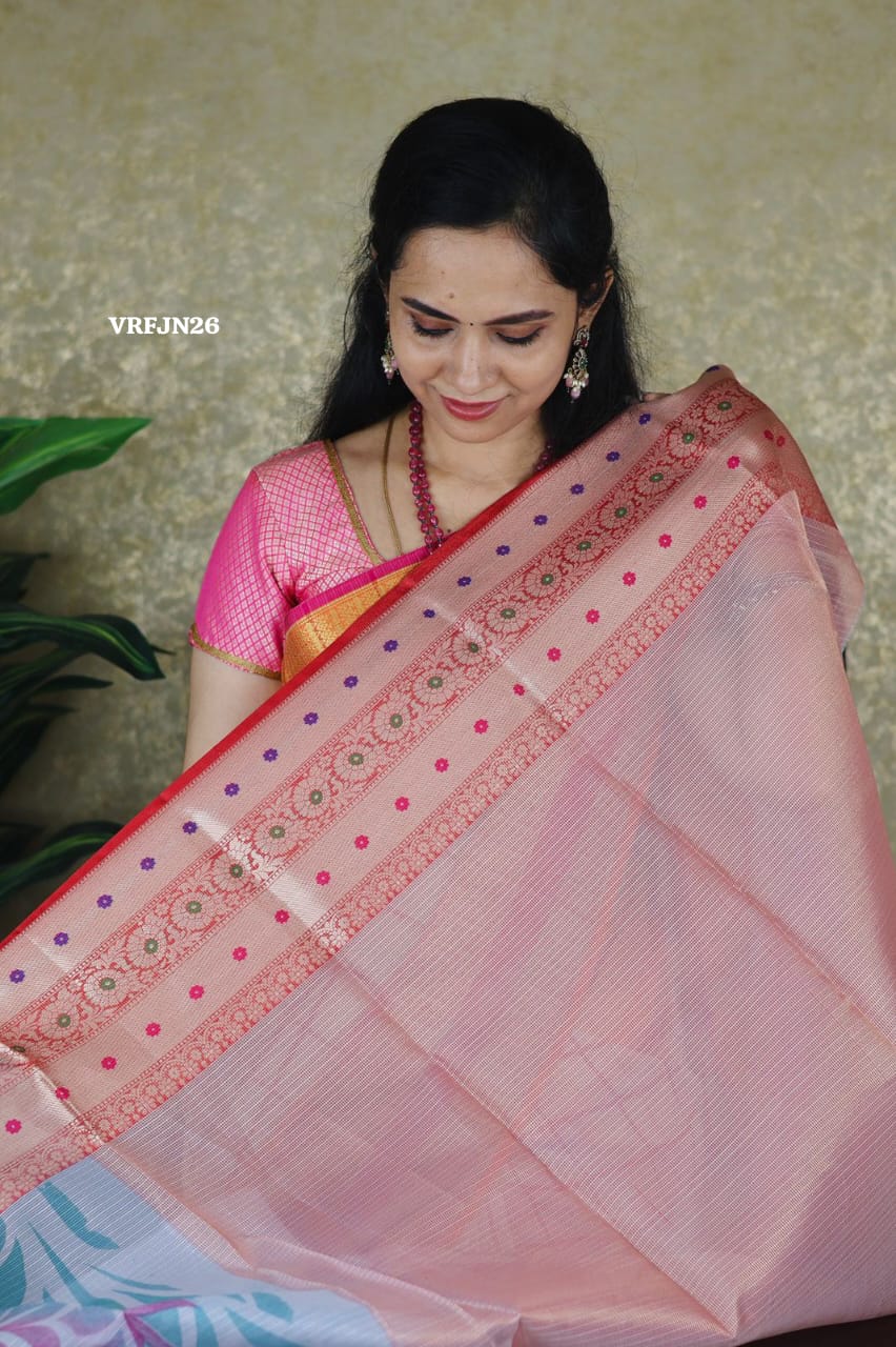 Kota checks soft cotton saree sold❌