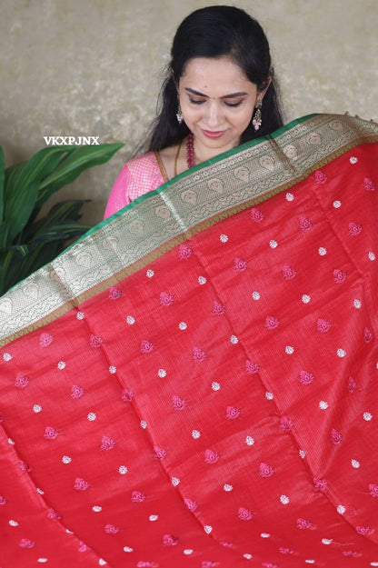 Kota checks cotton with ganga jemuna border 😍