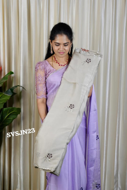 Soft georgette saree🥰