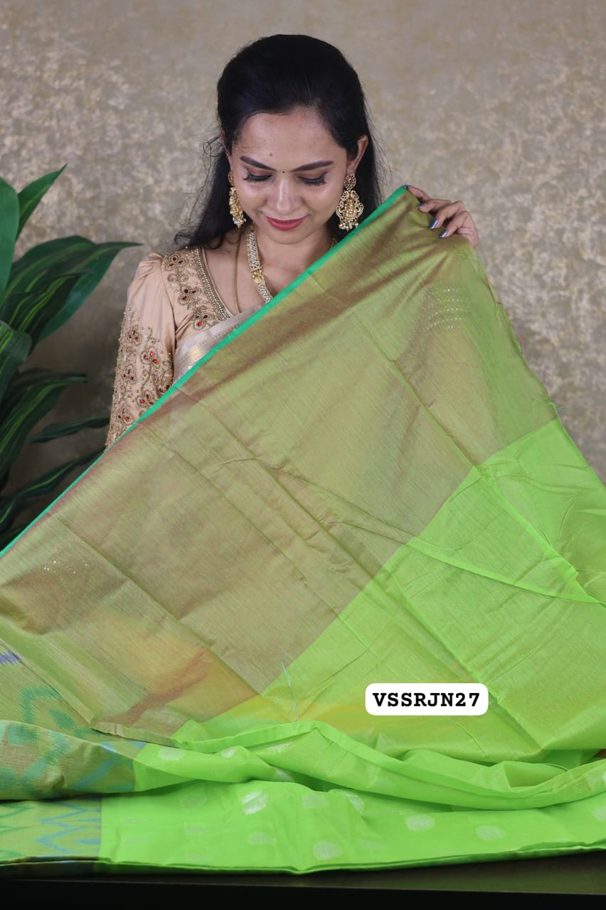 Aadi Offer 🤩Semi silk cotton saree🤗