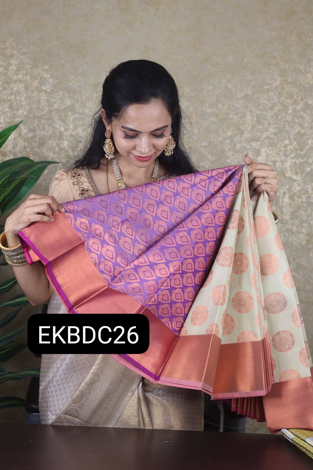 Kanchi bridal semi silks saree🥳