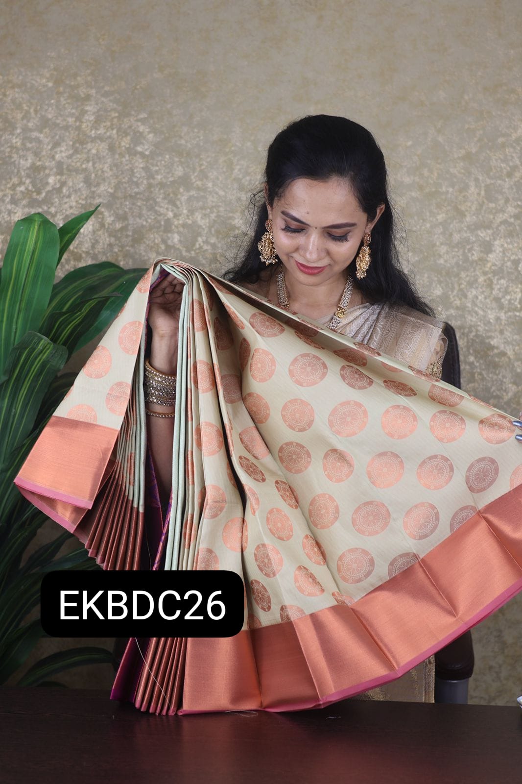 Kanchi bridal semi silks saree🥳