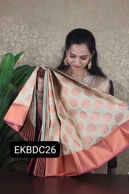 Kanchi bridal semi silks saree🥳