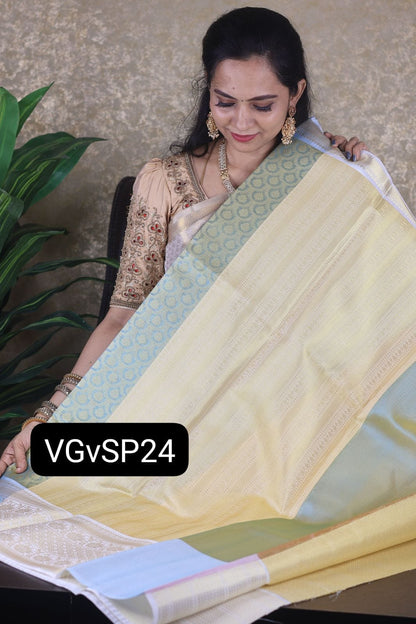 Katan tissue saree😍