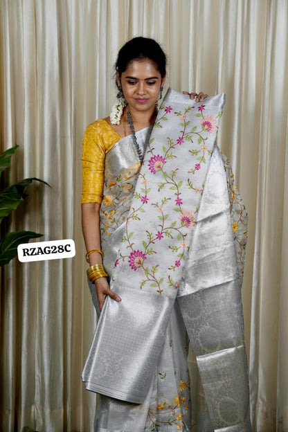 White embroidery/tissue ZLSA06 🥰