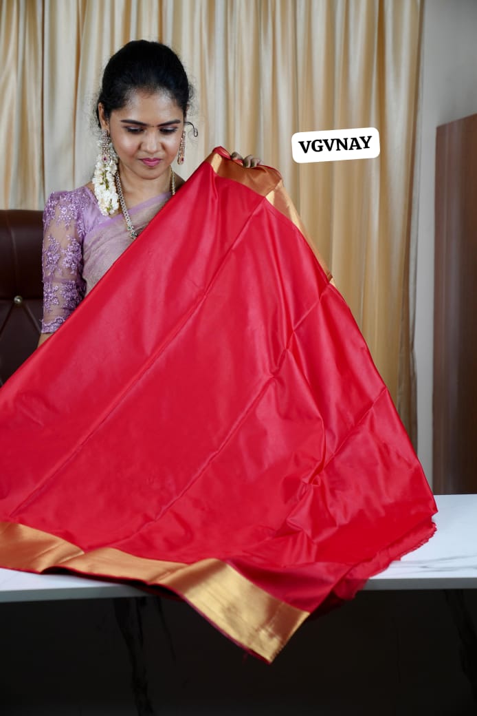 Nayanthara inspired Soft Katan silk saree prebook 🥳