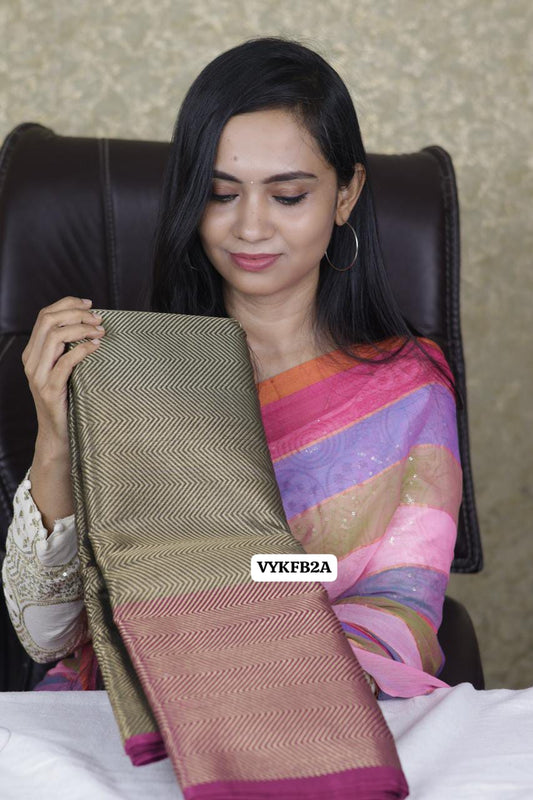 Katan silk saree 🥳