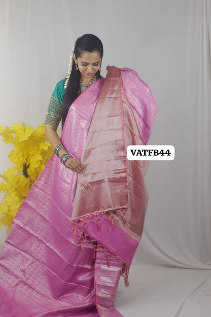 Aadi offer 🌹Velvet semi silk saree