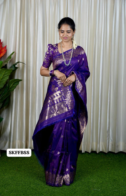 Soft silk saree 🥳