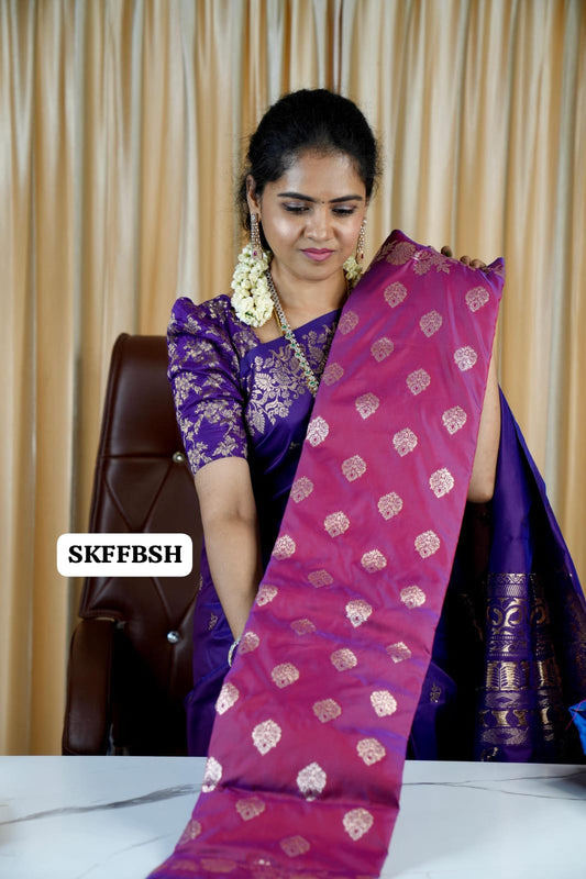 Semi soft silk saree🥰🥳
