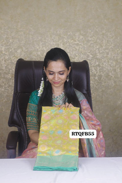 Aadi offer🤩Premium quality shining multiple color katan silk saree 🤗