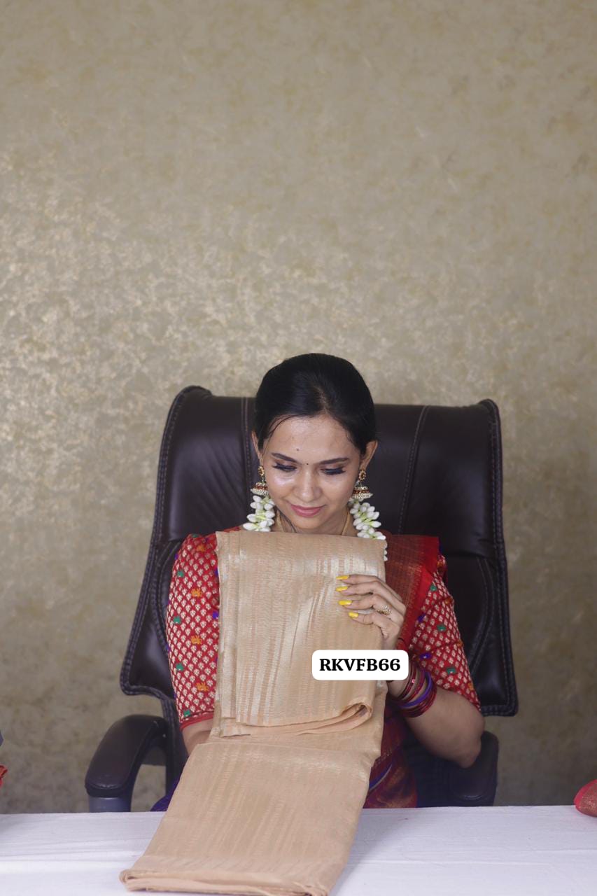 Nayanthara inspired Tissue soft silks saree ❌