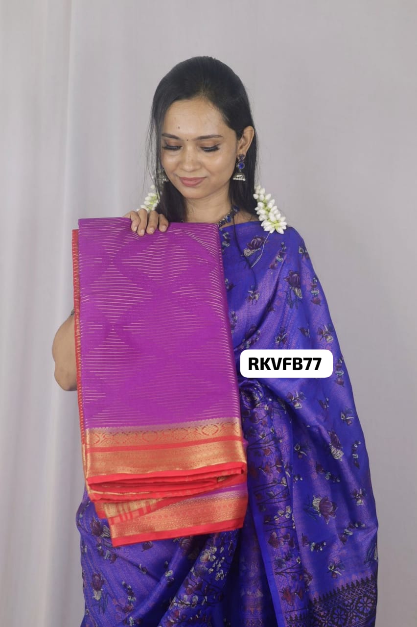 Offer 🥳Warm silks plus viscose mix saree 😍
