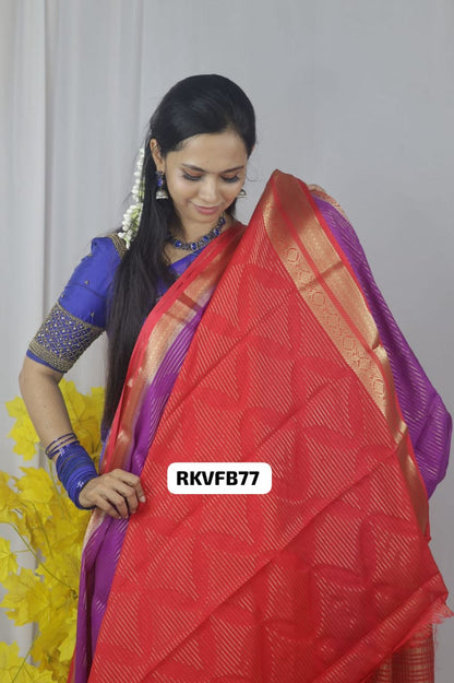 Offer 🥳Warm silks plus viscose mix saree 😍