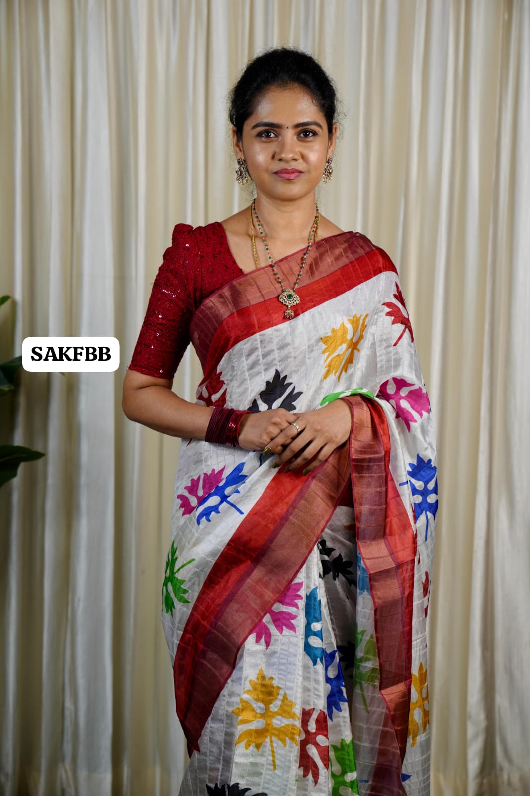 Semi tussar saree 🤗
