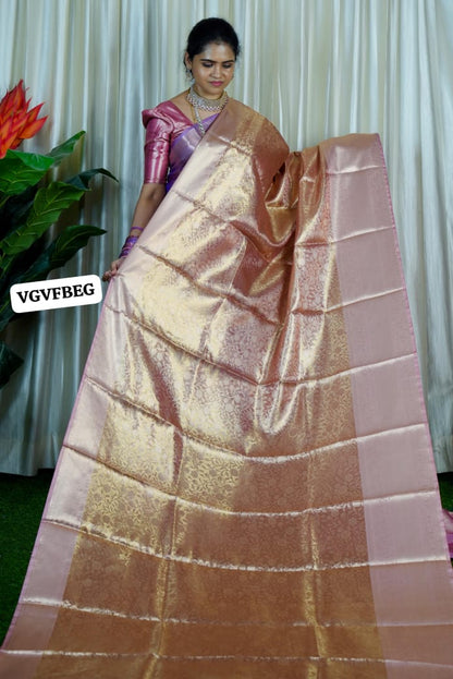 Katan glass tissue saree prebook 🥳