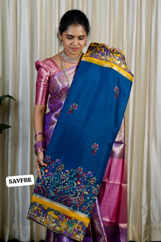 Dola silk saree sold❌
