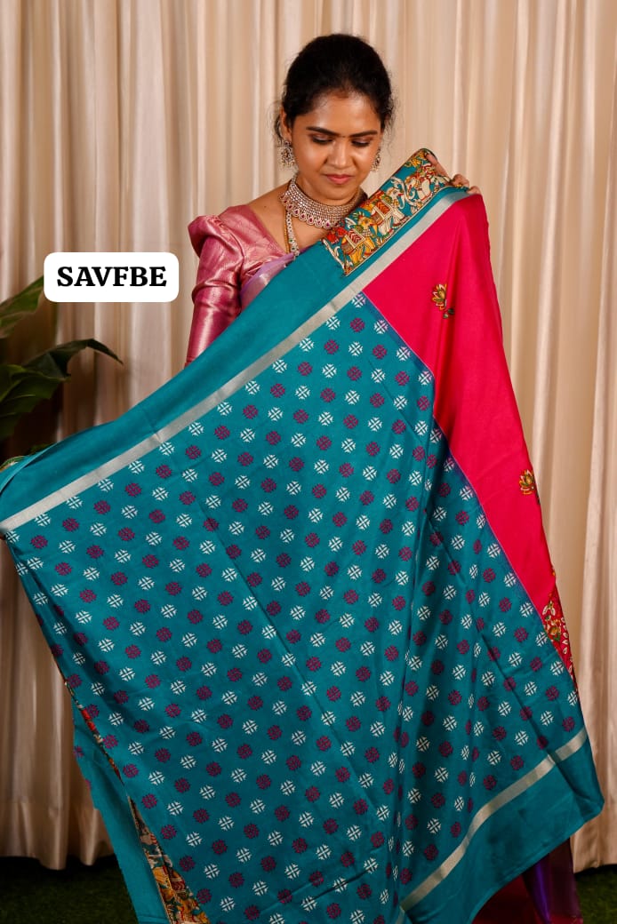 Dola silk saree sold❌