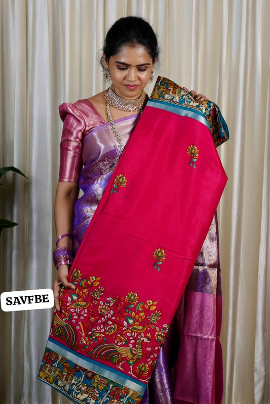 Dola silk saree sold❌