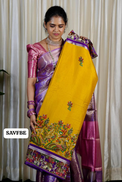 Dola silk saree sold❌