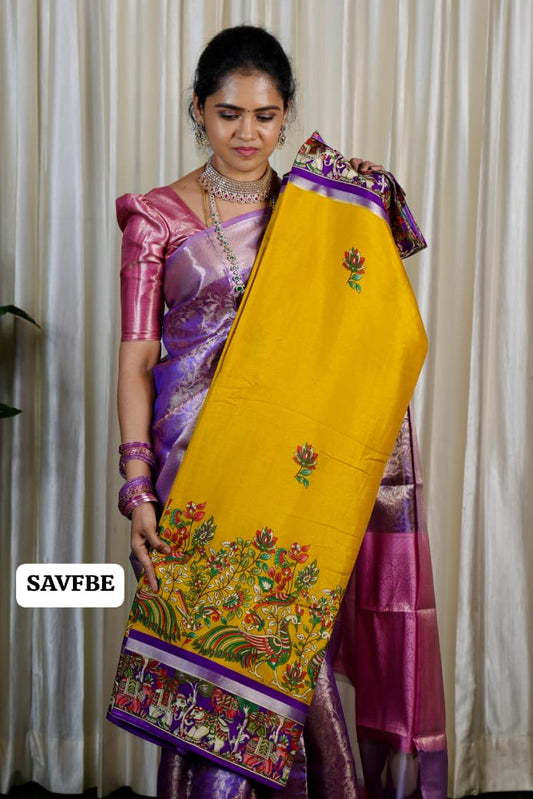 Dola silk saree sold❌