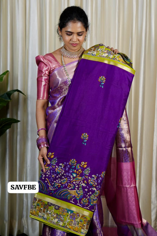 Dola silk saree sold❌