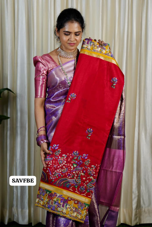 Dola silk saree sold ❌