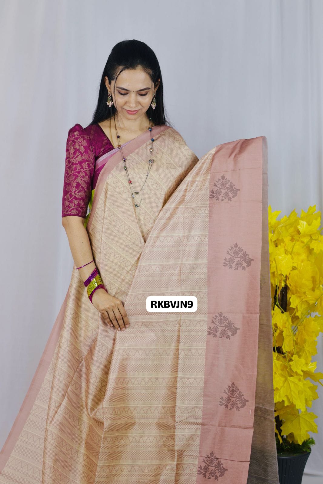 Classy cotton mix saree sold❌