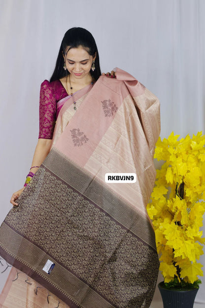 Classy cotton mix saree sold❌
