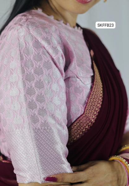 Jacquard lehenga choli Stitched Lehenga❌