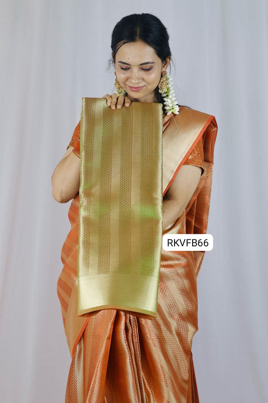 Tissue semi silk saree ❌