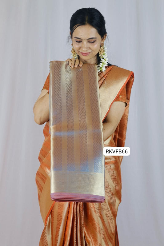 Tissue semi silk saree ❌