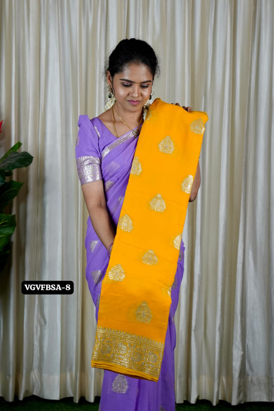 Viscose georgette Saree 🥳