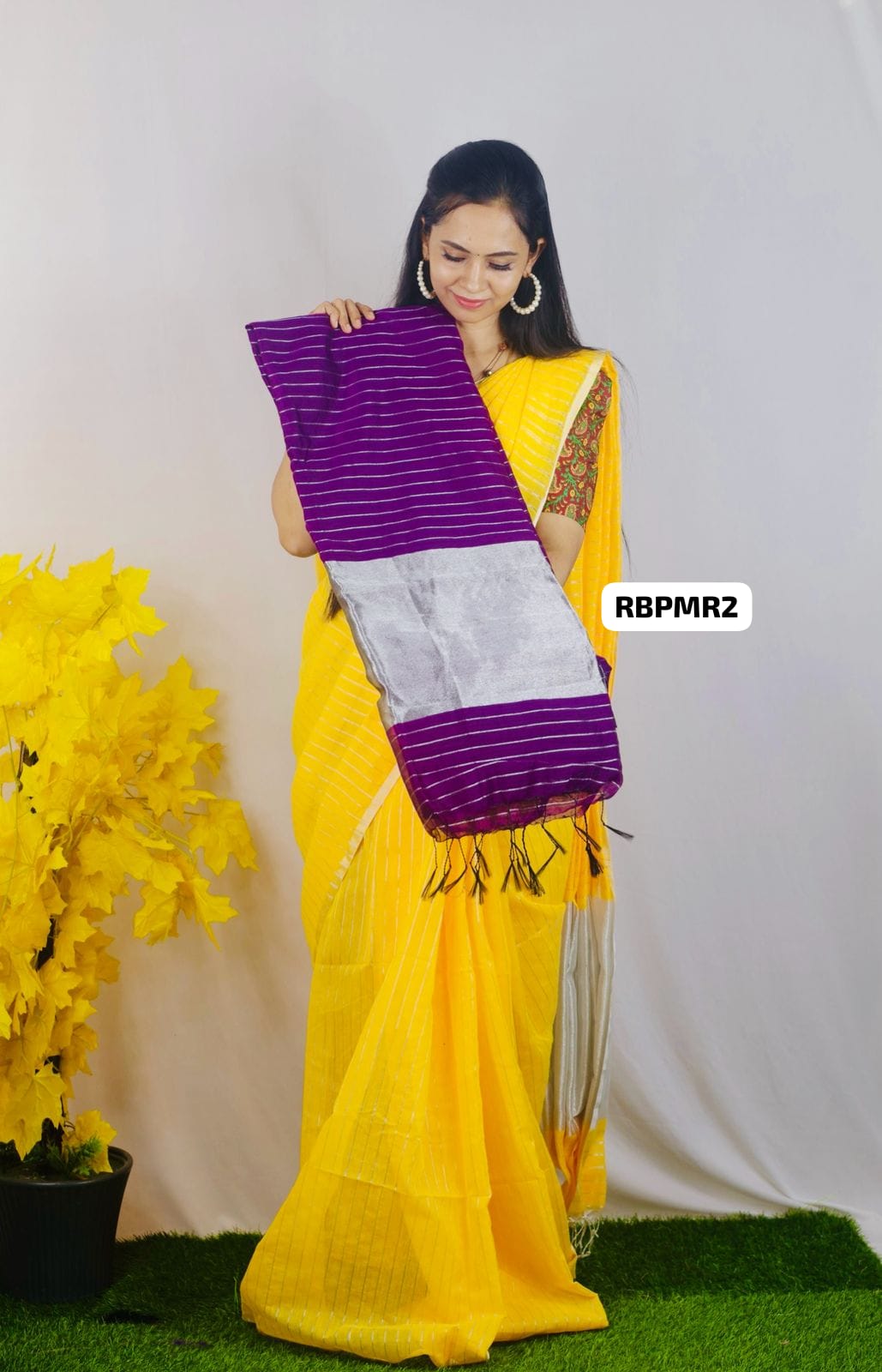 Semi silk cotton saree 🥳
