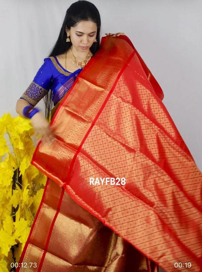 Bridal Katan tissue silk saree 🥳✅