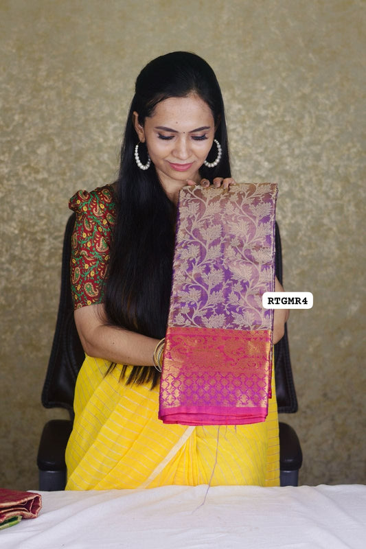 Kanchi semi silk saree at offer price ❌