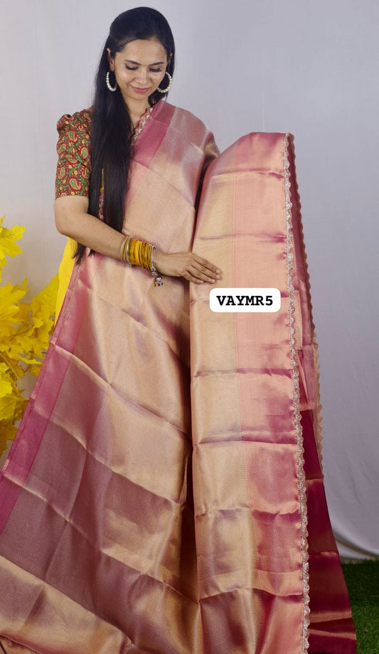 Jothika saree with lace border🥳