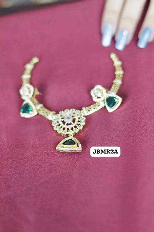 Manju warrior inspired stone jwel set with chain 🥳