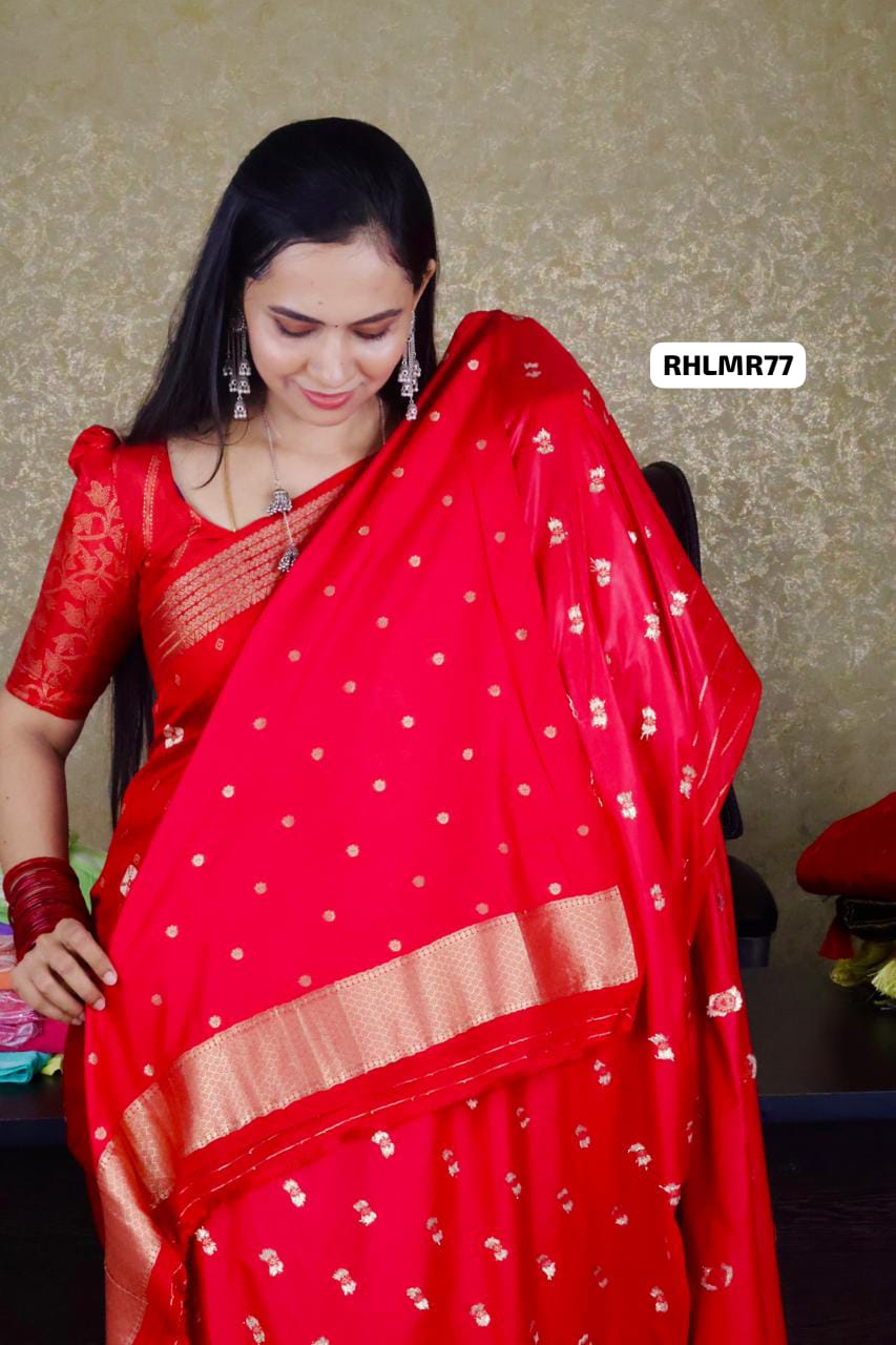 Singapenne saree🥳Semi soft silk saree with lion design border pichwai style mottif